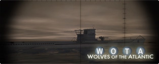 WOTA Wolves of the Atlantic - A surfaced Type VII submarine searchs for convoys during the Battle of the Atlantic - At that time this was modern naval warfare - subsim for iOS